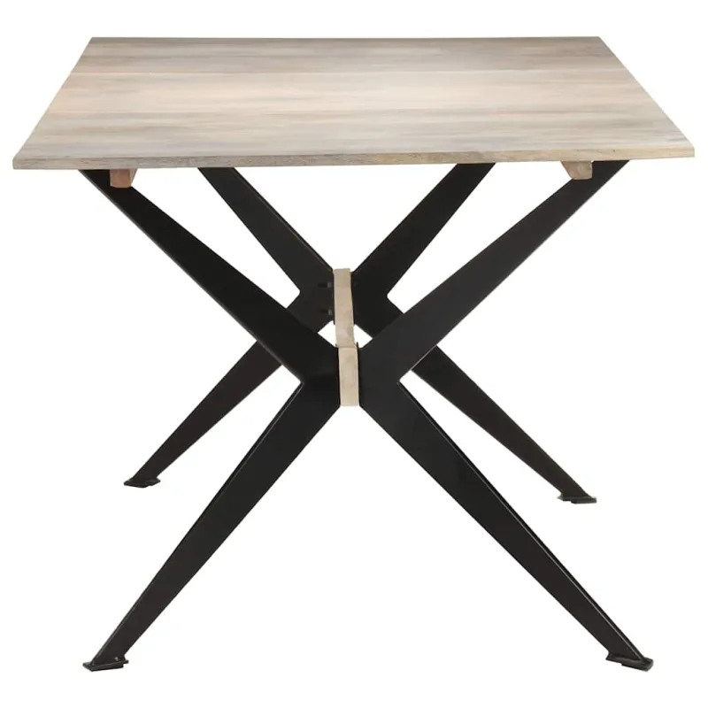 Valgomojo stalas, 180x90x76cm, mango medienos masyvas