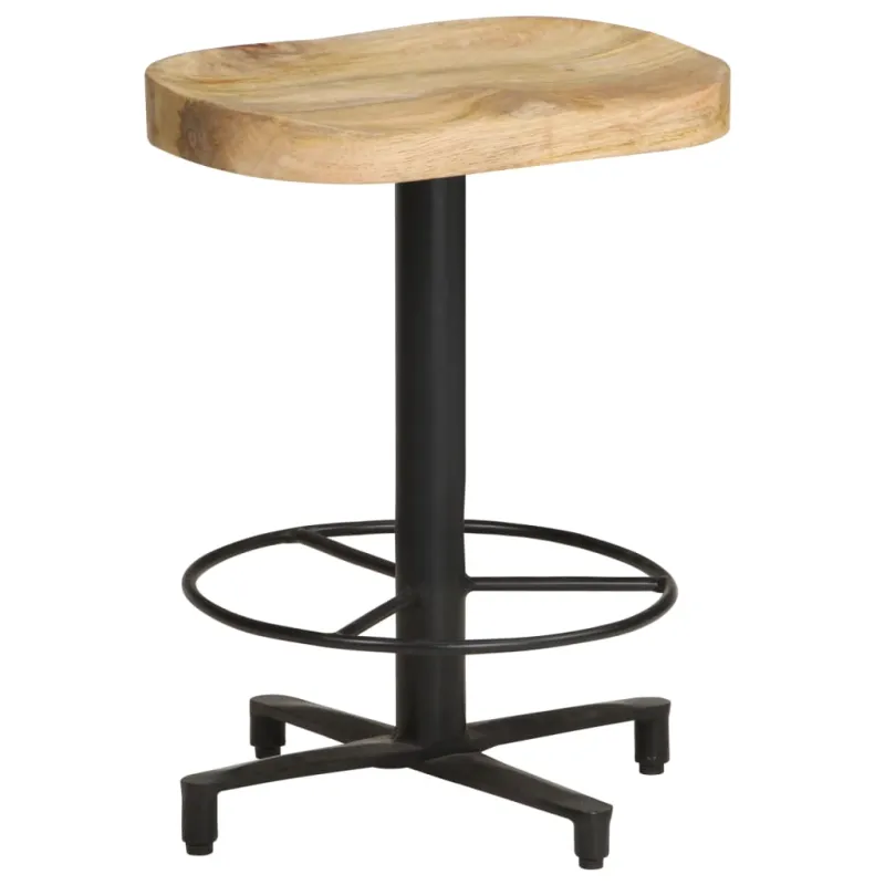 Baro taburetės, 2vnt., 52cm, mango medienos masyvas