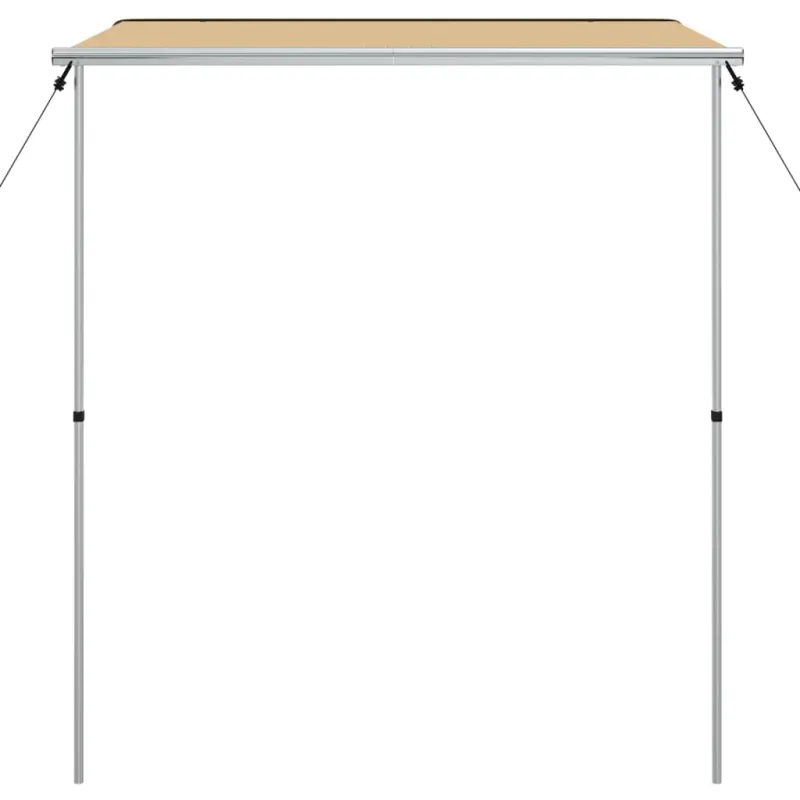 Markizė nameliui ant ratų, smėlio spalvos, 1,8x2x2,15m
