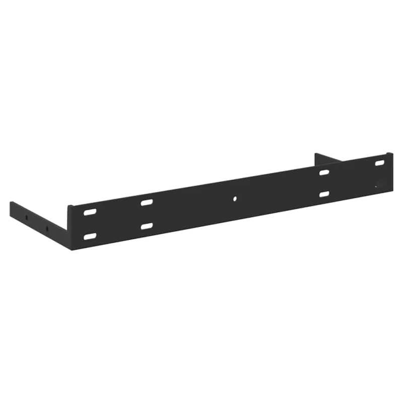 Pakabinamos lentynos, 2vnt., ąžuolo/baltos, 50x23x3,8cm, MDF