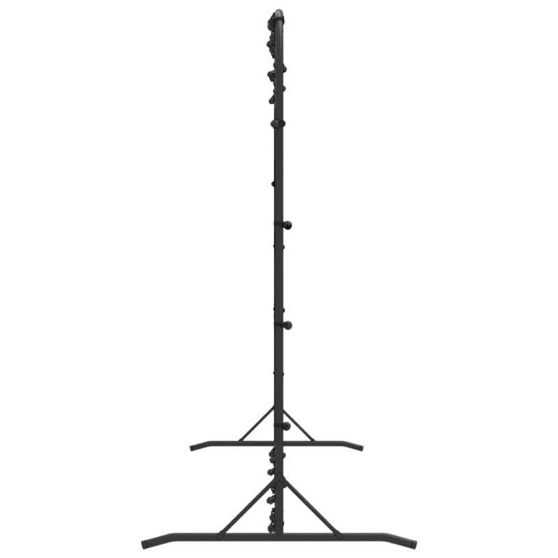 Futbolo kamuolio atšokimo sienelė, juoda, 366x90x183cm, HDPE