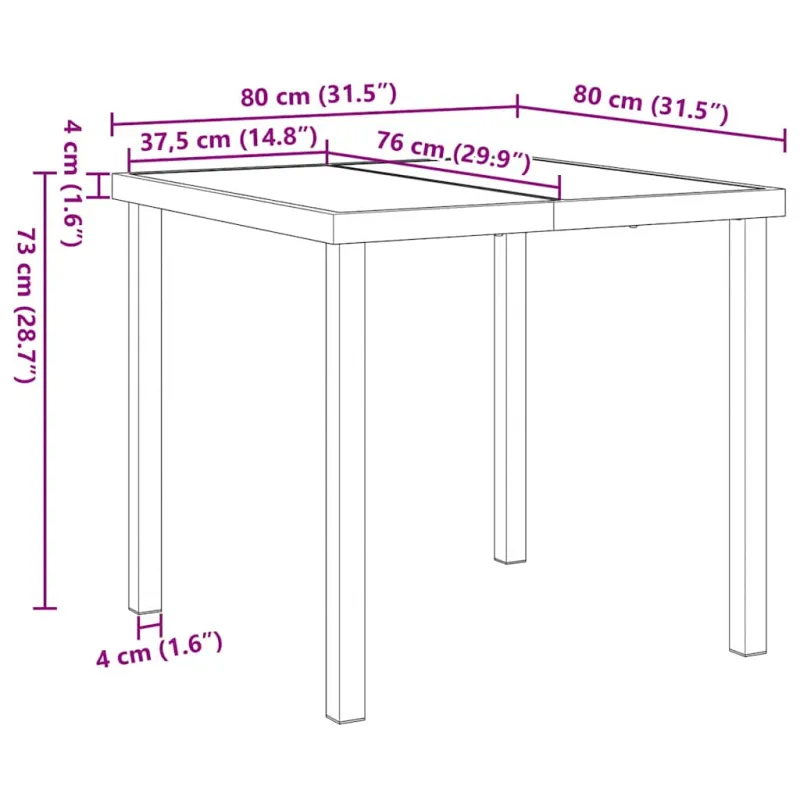 Sodo ruokailuryhmä 5 osaa Hiekka