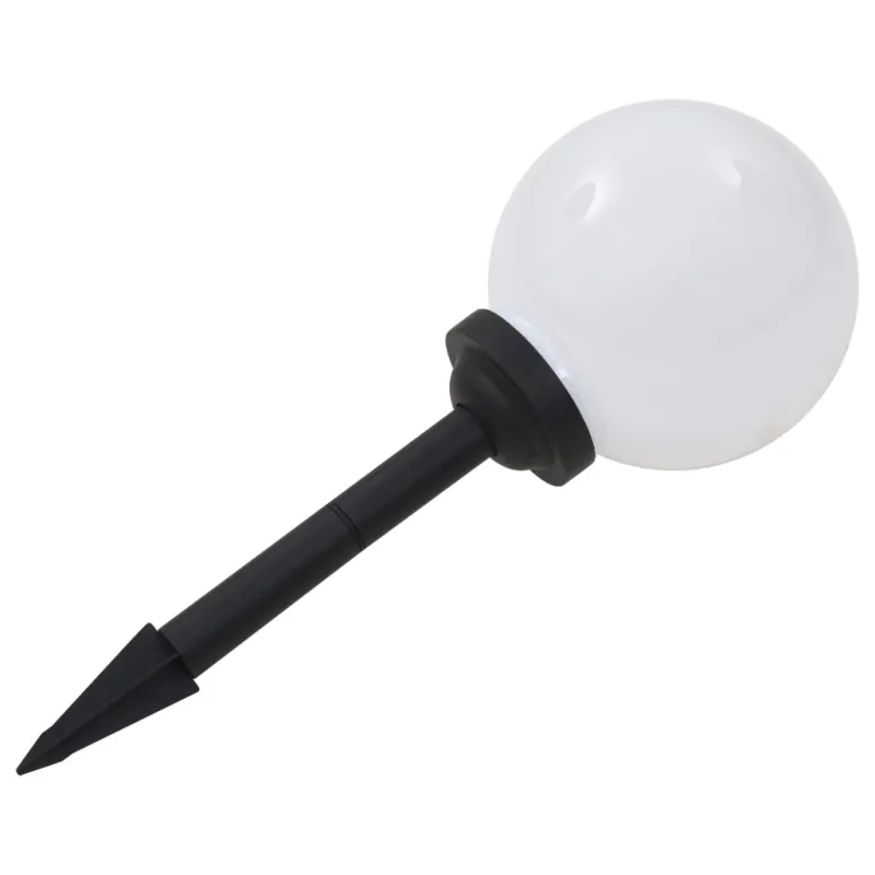 Saulės energija įkraunami lauko LED šviestuvai, 3vnt., 20cm