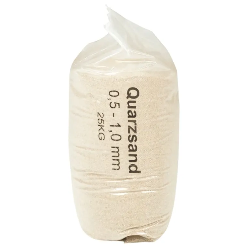 Smėlis filtrui, 25kg, 0,5–1,0mm