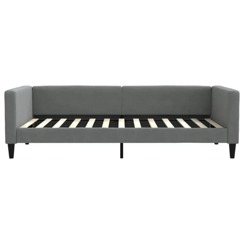 Sofa, tamsiai pilkos spalvos, 100x200cm, audinys