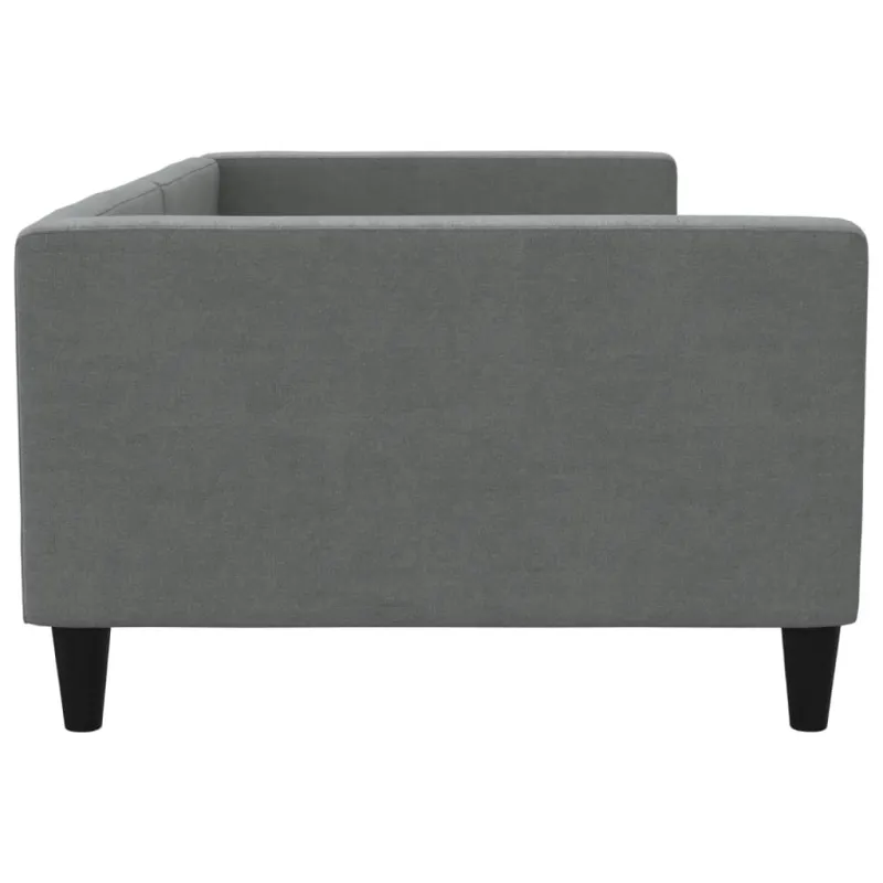 Sofa, tamsiai pilkos spalvos, 100x200cm, audinys