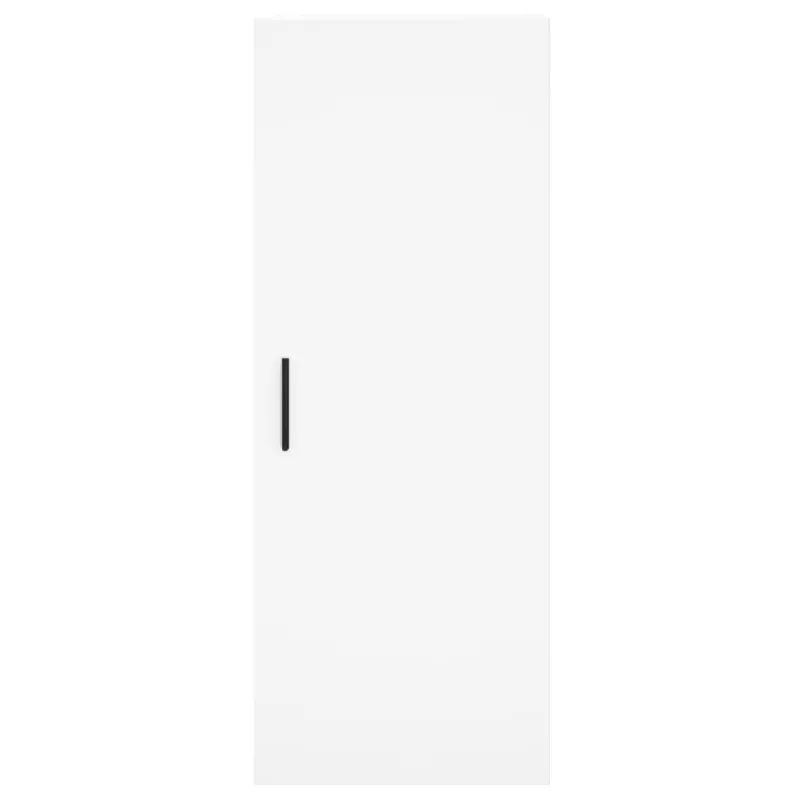 Komoda, baltos spalvos, 34,5x34x180cm, apdirbta mediena