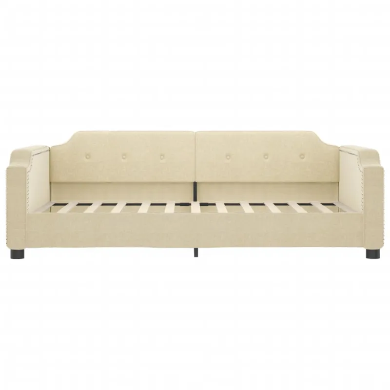 Sofa, kreminės spalvos, 100x200cm, audinys