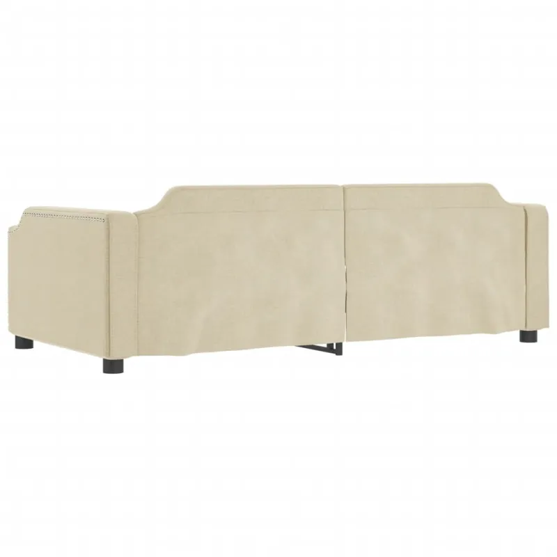 Sofa, kreminės spalvos, 100x200cm, audinys