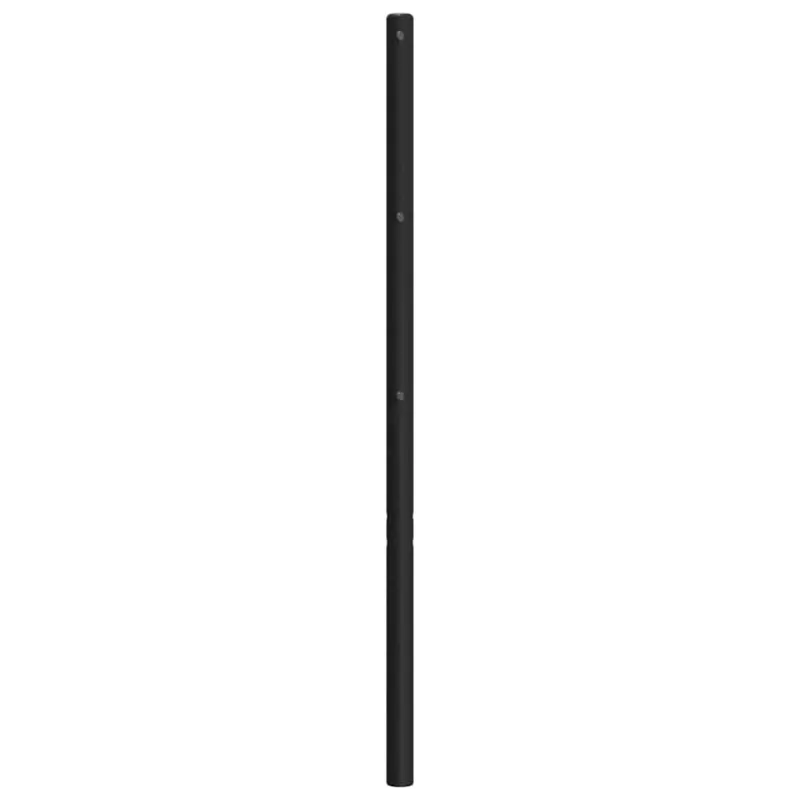 Metalinis pakaitinis galvūgalis, juodos spalvos, 90cm