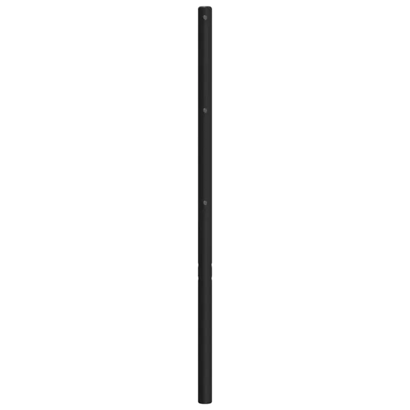 Metalinis pakaitinis galvūgalis, juodos spalvos, 150cm