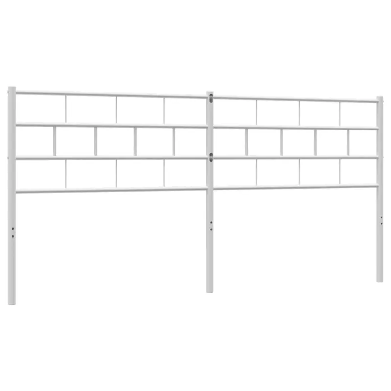 Metalinis pakaitinis galvūgalis, baltos spalvos, 160cm