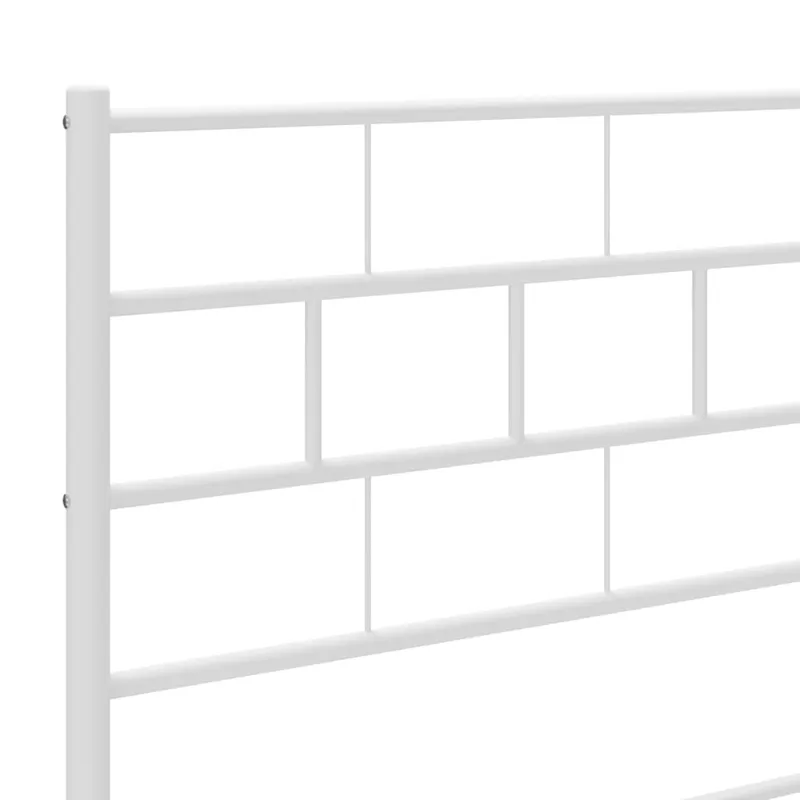 Metalinis pakaitinis galvūgalis, baltos spalvos, 160cm