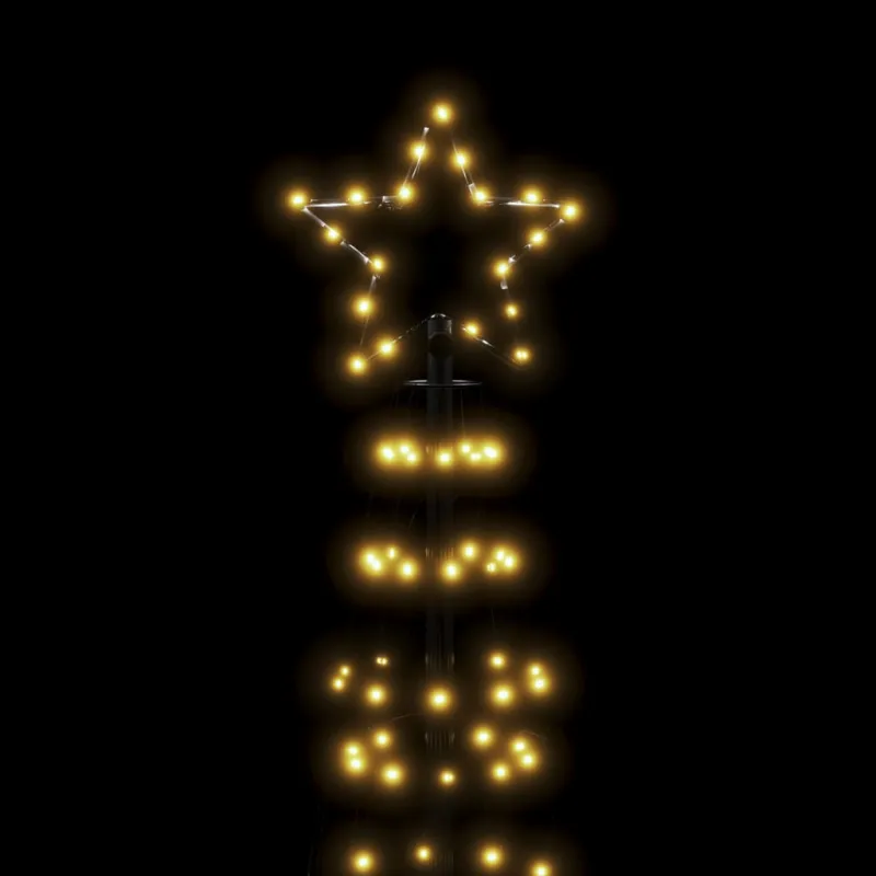 LED Kalėdų eglutė su smaigaliais 570 LED Šiltai balta 300 cm