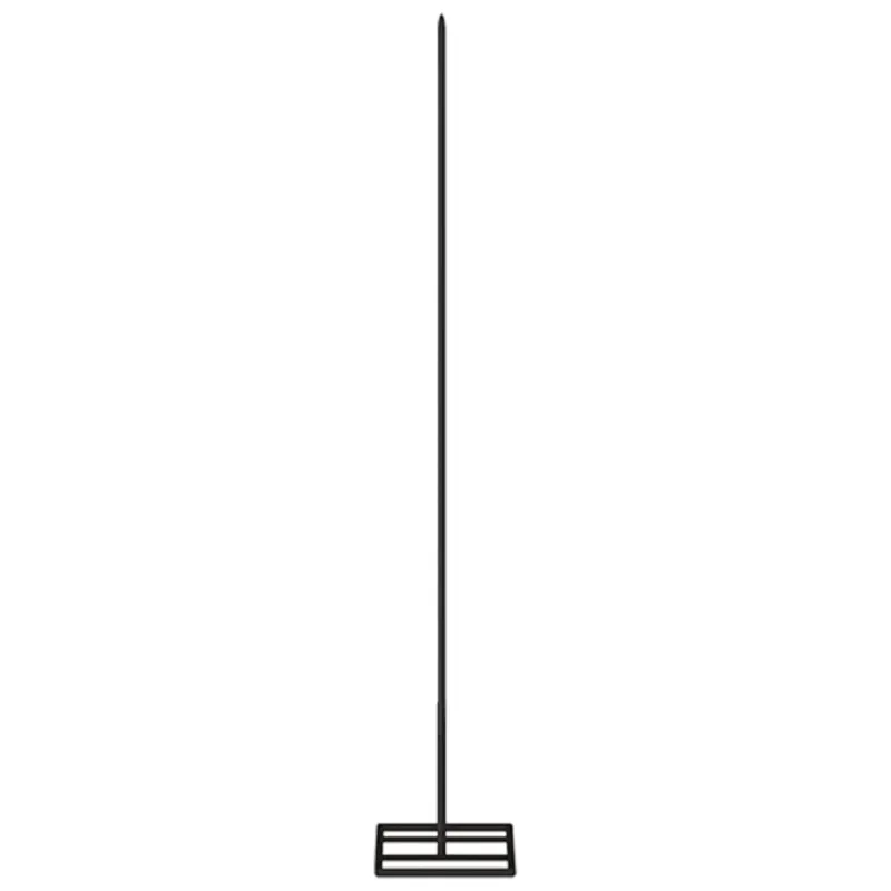 Metalinė Kalėdų eglutė, juodos spalvos, 60 cm