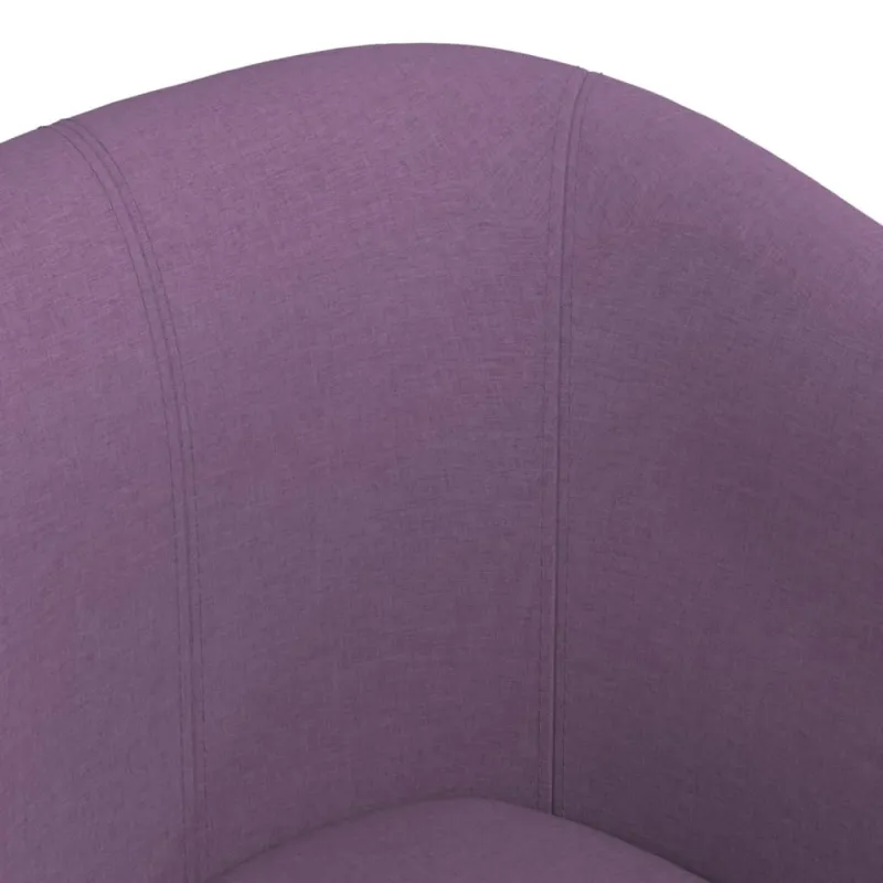 Krėslas, violetinės spalvos, audinys