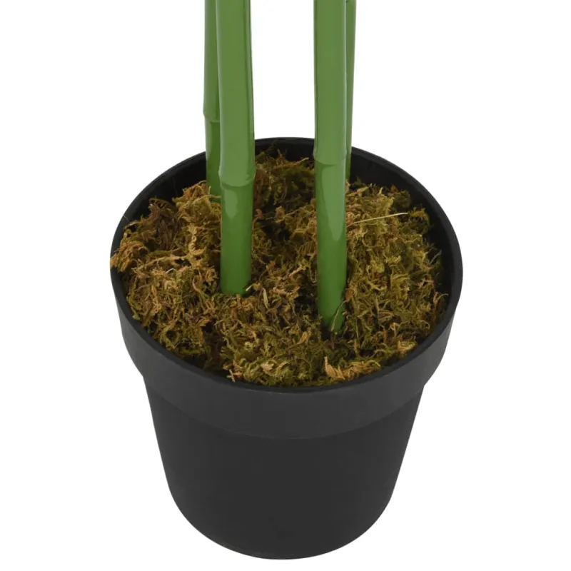 Dirbtinis bambukas, žalios spalvos, 80cm, 240 lapai