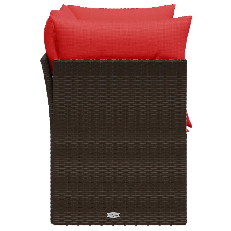 Sodo sofa | su pagalve Ruda 124 x 62 x 69 cm poliratanas
