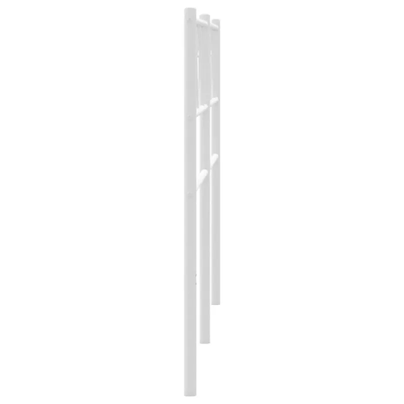 Metalinis pakaitinis galvūgalis, baltos spalvos, 193cm