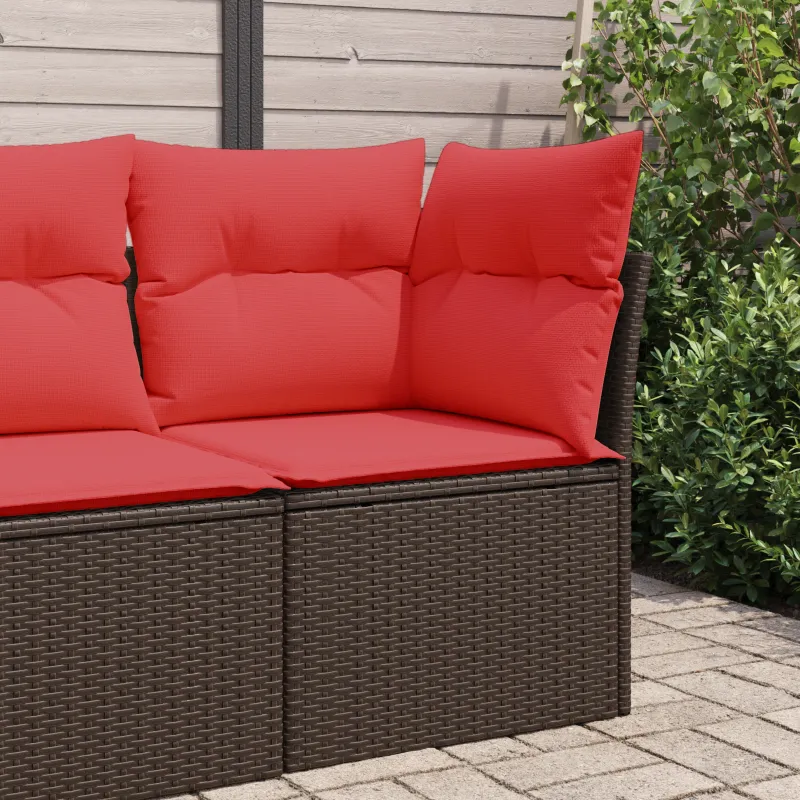 Sodo sofa | su pagalve Ruda 62 x 62 x 69 cm Poli ratanas