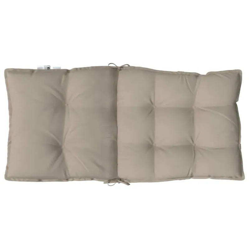 Kėdės pagalvėlės, 6vnt., taupe, oksfordo audinys