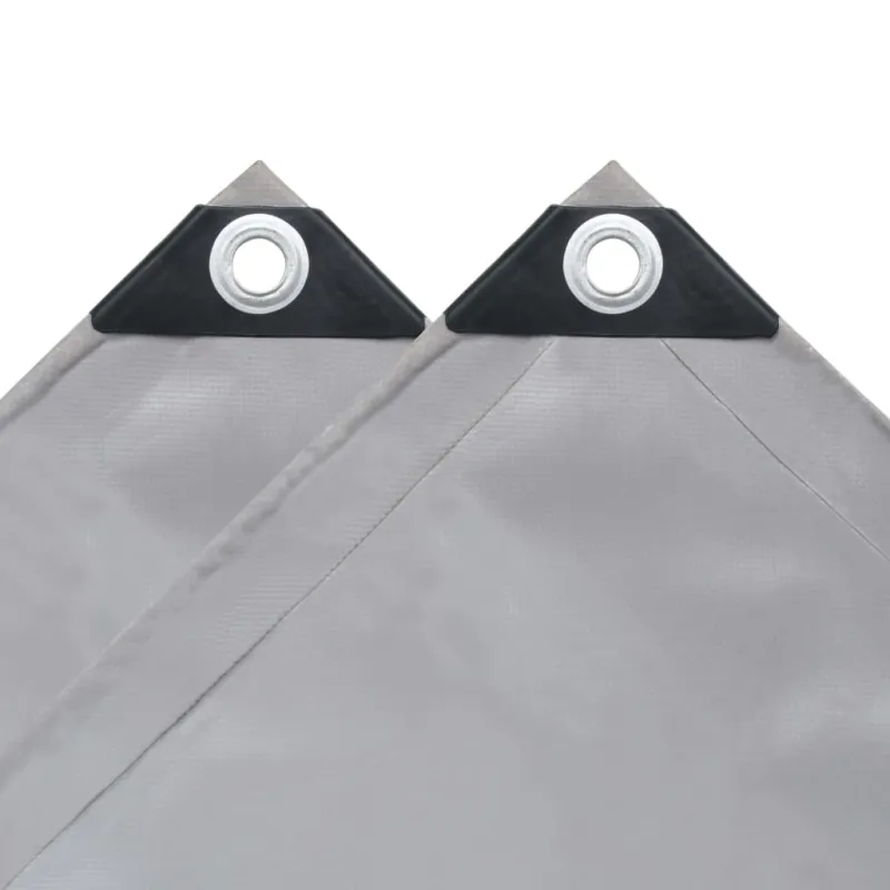 Tentas, pilkos spalvos, 2x3m, 650g/m²