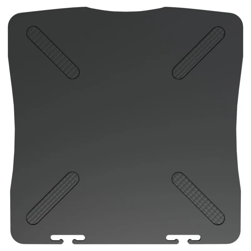 Monitoriaus stovas, juodos spalvos, 33,5x34x10,5cm