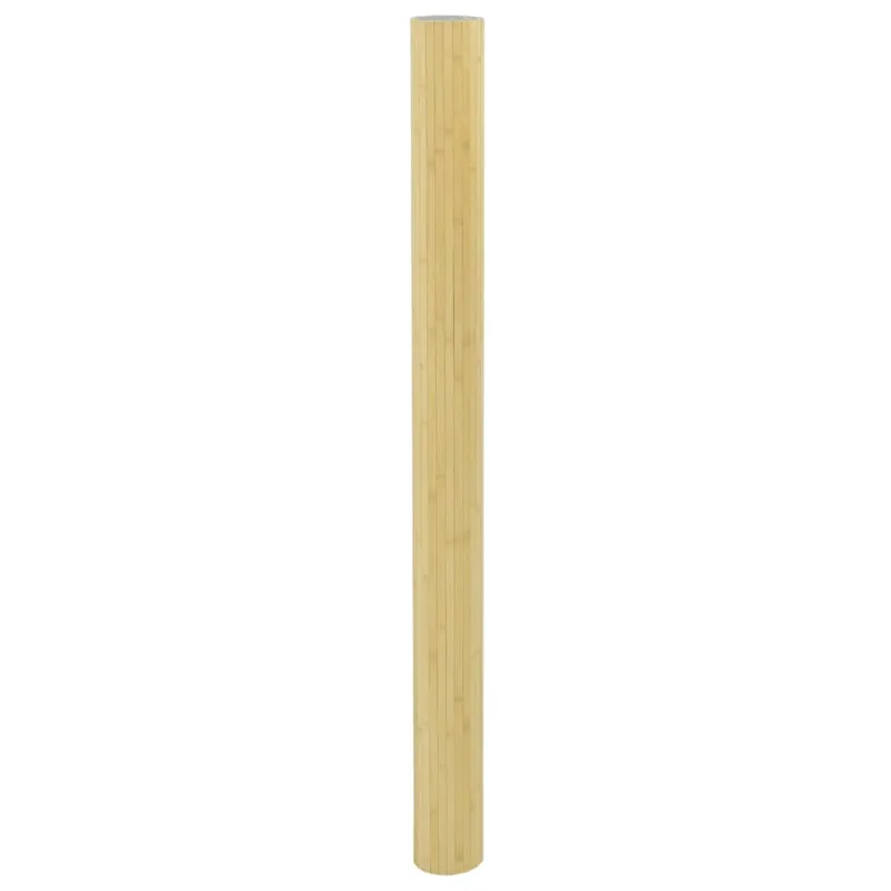 Kambario pertvara, šviesi natūrali, plotis 400 cm, aukštis 165 cm, bambukas