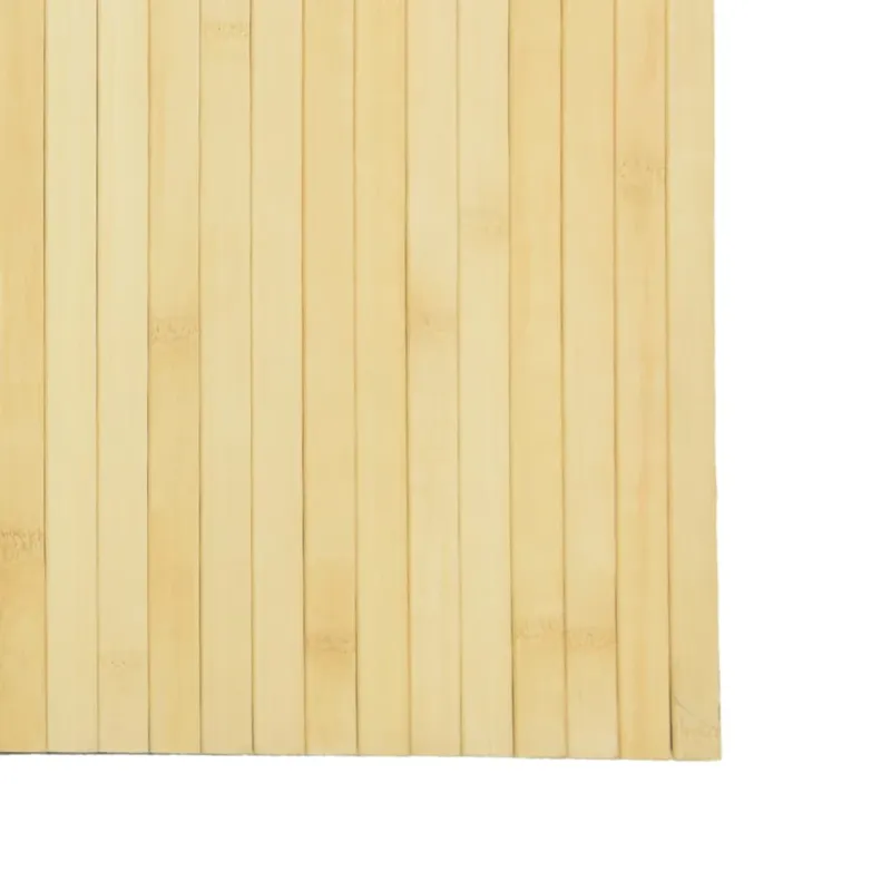 Kambario pertvara, šviesi natūrali, plotis 400 cm, aukštis 165 cm, bambukas