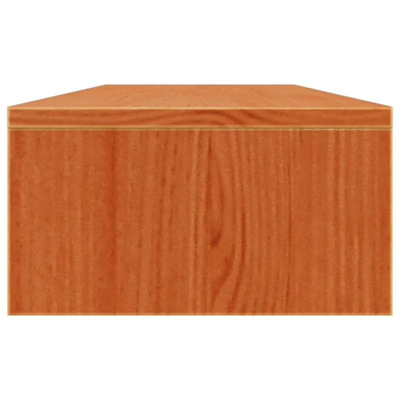 Monitoriaus stovas, vaško rudas, 100x24x13cm, pušies masyvas