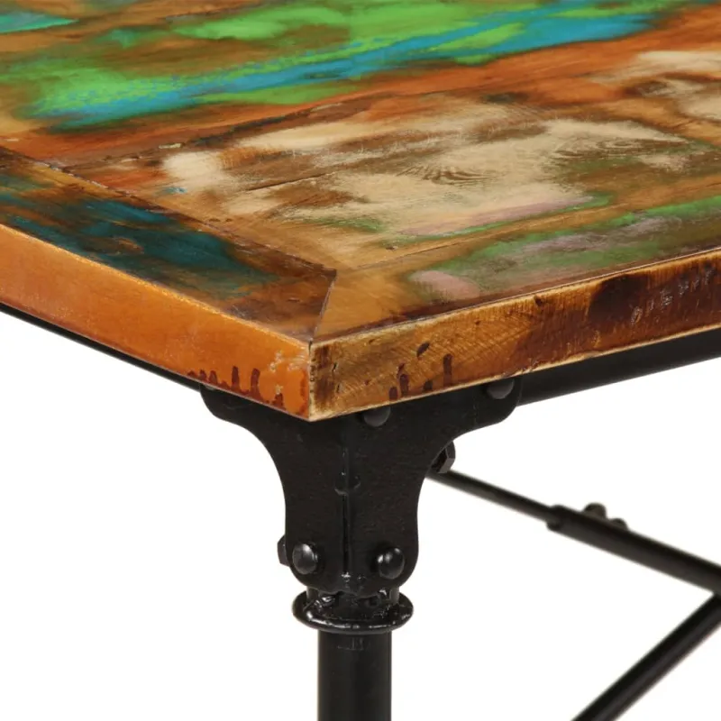 Valgomojo stalas, 220x90x77cm, perdirbtos medienos masyvas