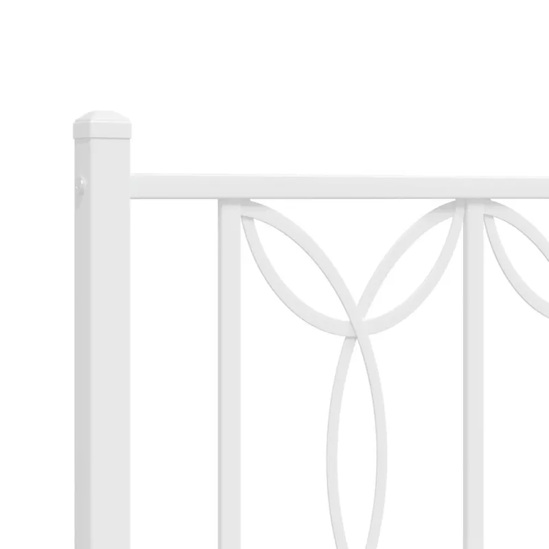 Metalinis pakaitinis galvūgalis, baltos spalvos, 150cm