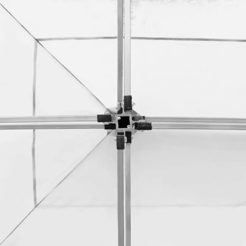 Prof. išskleidžiama proginė palapinė su sienomis, balta, 6x3m