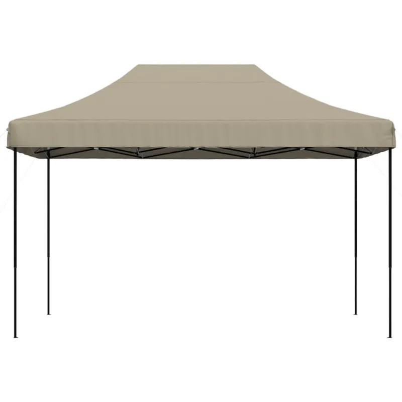 Išskleidžiama proginė palapinė, taupe spalvos, 410x279x315cm