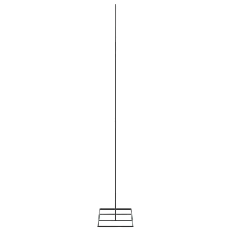 Metalinė Kalėdų eglutė, juodos spalvos, 150 cm