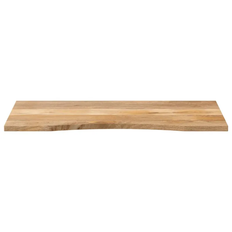 Rašomojo stalo stalviršis su linkiu, 140x50x2,5 cm, mango