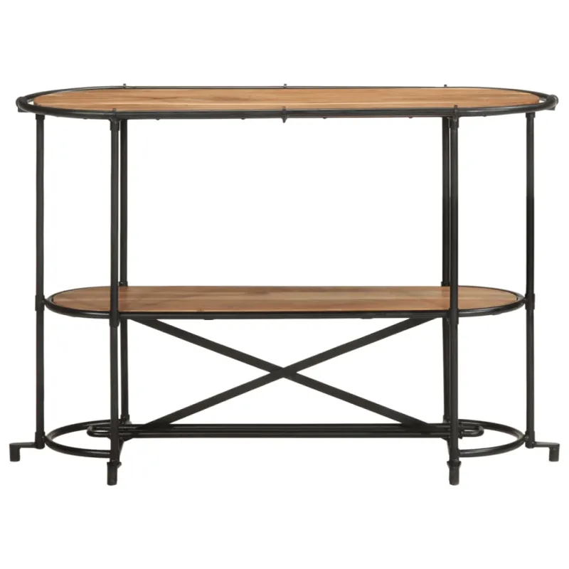 Konsolinis staliukas, 110x42x76cm, akacijos medienos masyvas