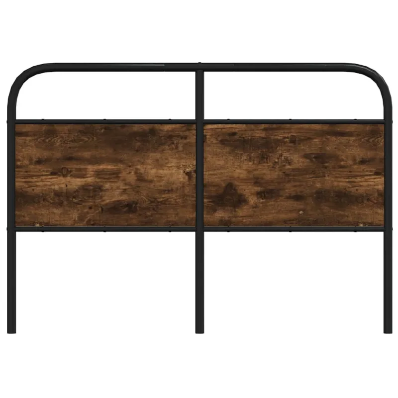 Pakaitinis galvūgalis, dūminio ąžuolo spalvos, 120 cm, plienas ir mediena