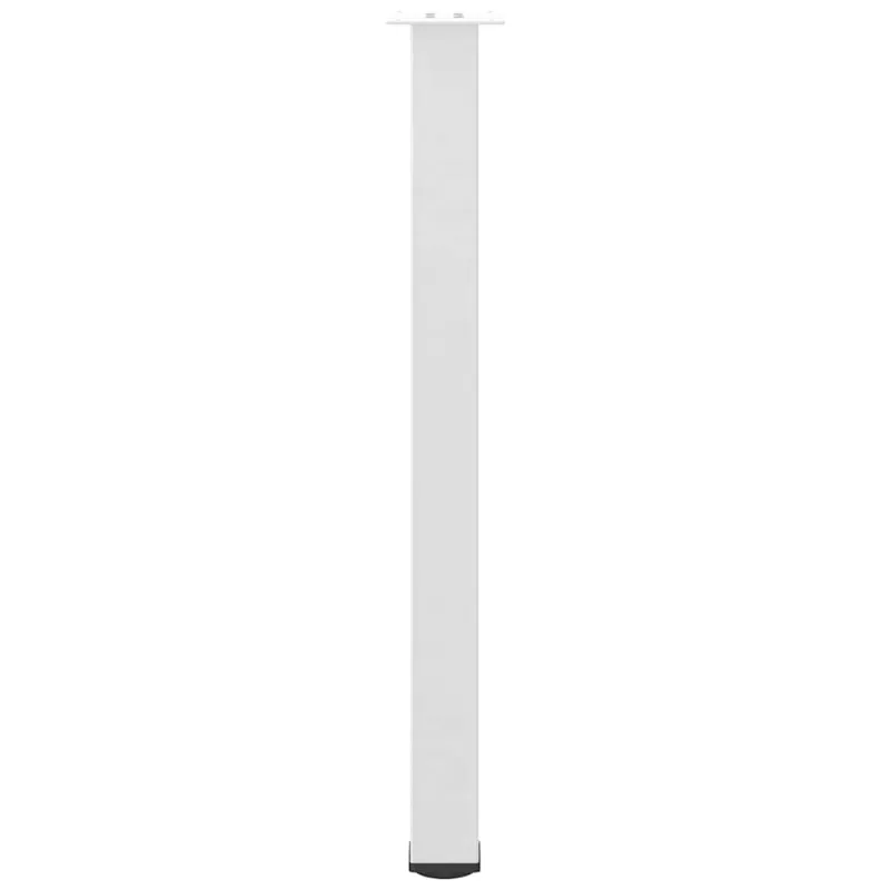 Baro stalo kojos, 4 vnt., baltos, 100-102 cm, plienas