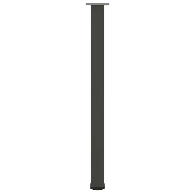 Baro stalo kojos, 4 vnt., antracito spalvos, 110-112 cm, plienas