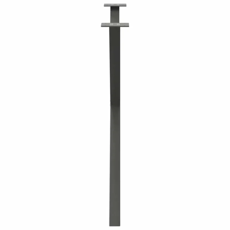 Valgomojo stalo kojos, 2 vnt., antracito spalvos, 90x(72-73) cm, plienas