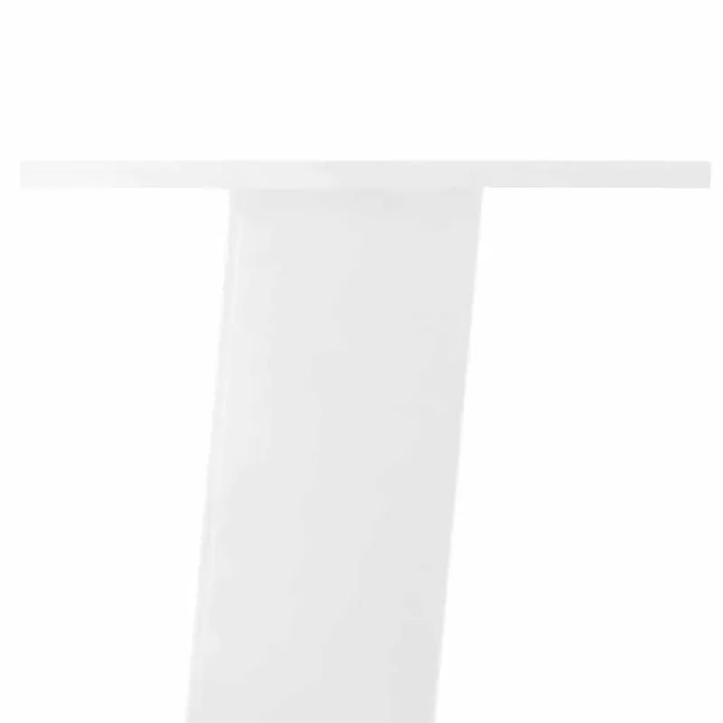 Kavos staliuko kojelės, 4 vnt., baltos, 42 cm, plienas