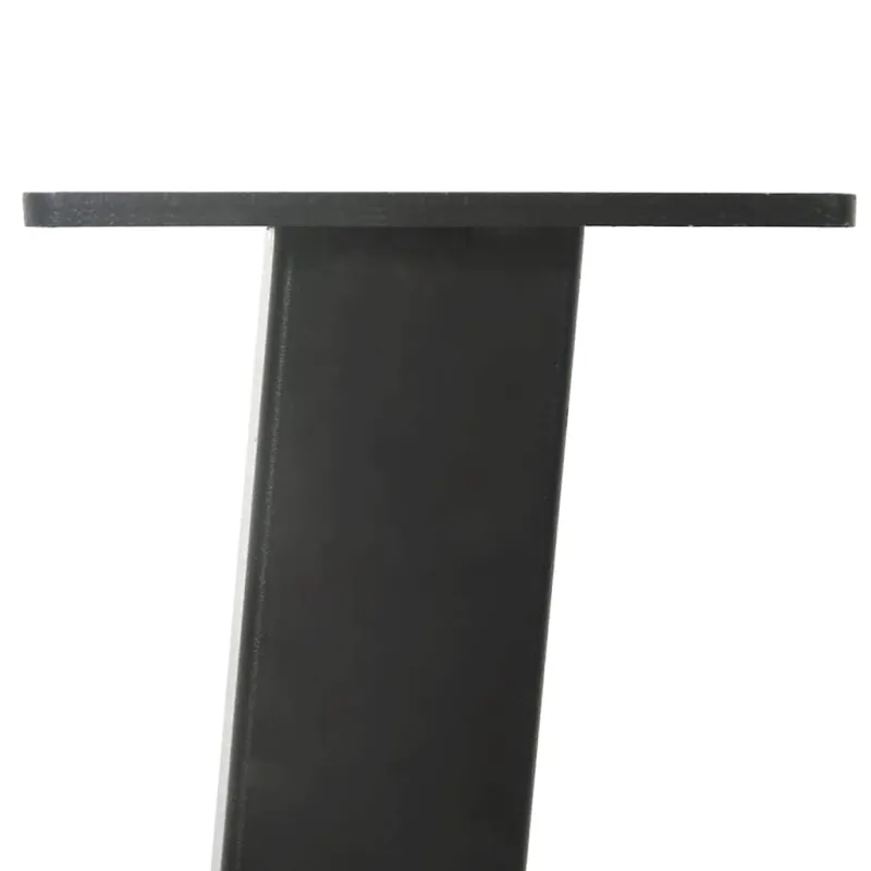 Konsolinio stalo kojos, 4 vnt., antracito spalvos, 72 cm, plienas