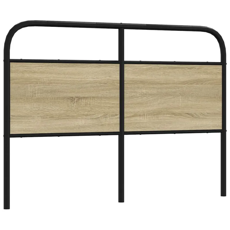 Pakaitinis galvūgalis, ąžuolo spalvos, 120 cm, plienas ir mediena