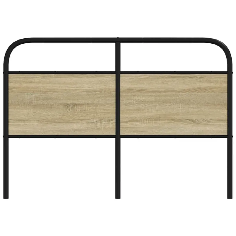 Pakaitinis galvūgalis, ąžuolo spalvos, 120 cm, plienas ir mediena