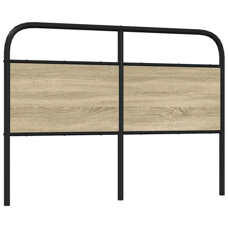 Pakaitinis galvūgalis, ąžuolo spalvos, 120 cm, plienas ir mediena