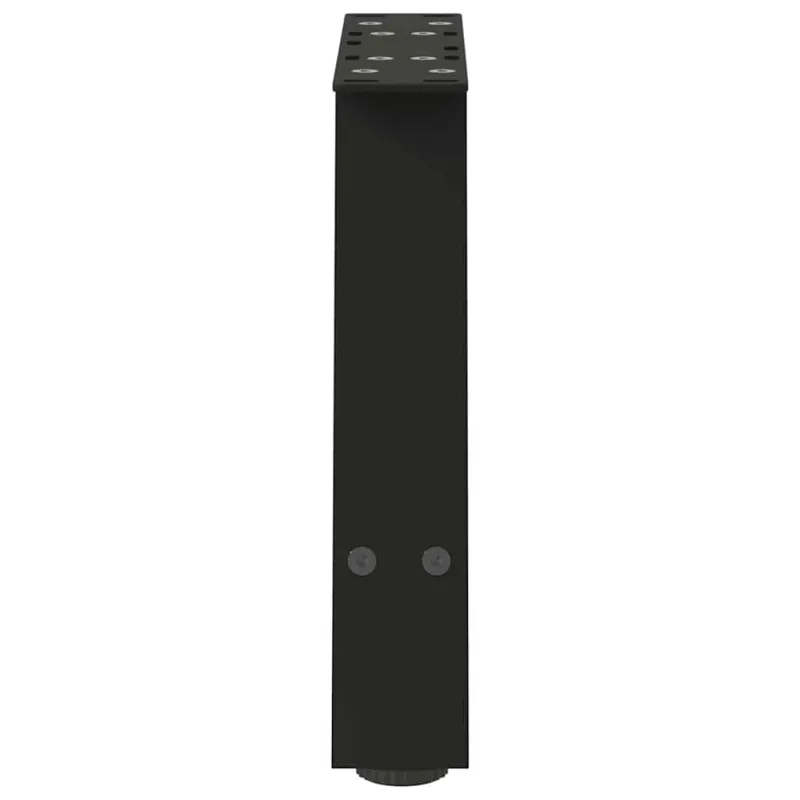 Kavos staliuko kojelės, A formos, 2 vnt., juodos, 50x(30-31) cm, plienas