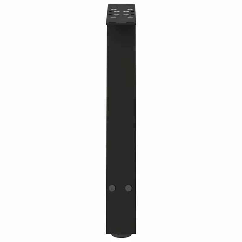 Kavos staliuko kojelės, A formos, 2 vnt., juodos, 38x(42-43) cm, plienas