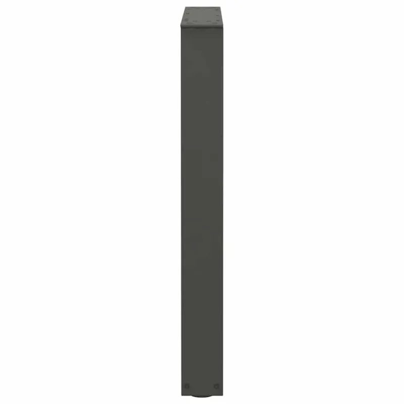 Valgomojo stalo kojos, V formos, 3 vnt., antracito spalvos, 70x(72-73,3) cm, plienas