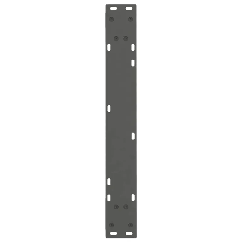 Valgomojo stalo kojos, V formos, 3 vnt., antracito spalvos, 70x(72-73,3) cm, plienas